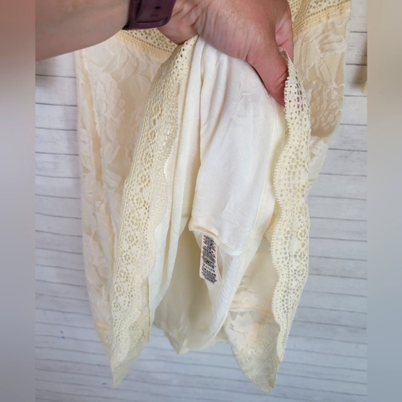 FREE PEOPLE Lacey Affair Dress in Ivory, sz Small - Picture 9 of 16